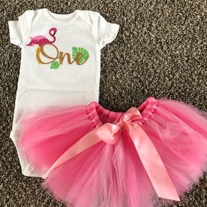 Baby Girl First Birthday Outfit